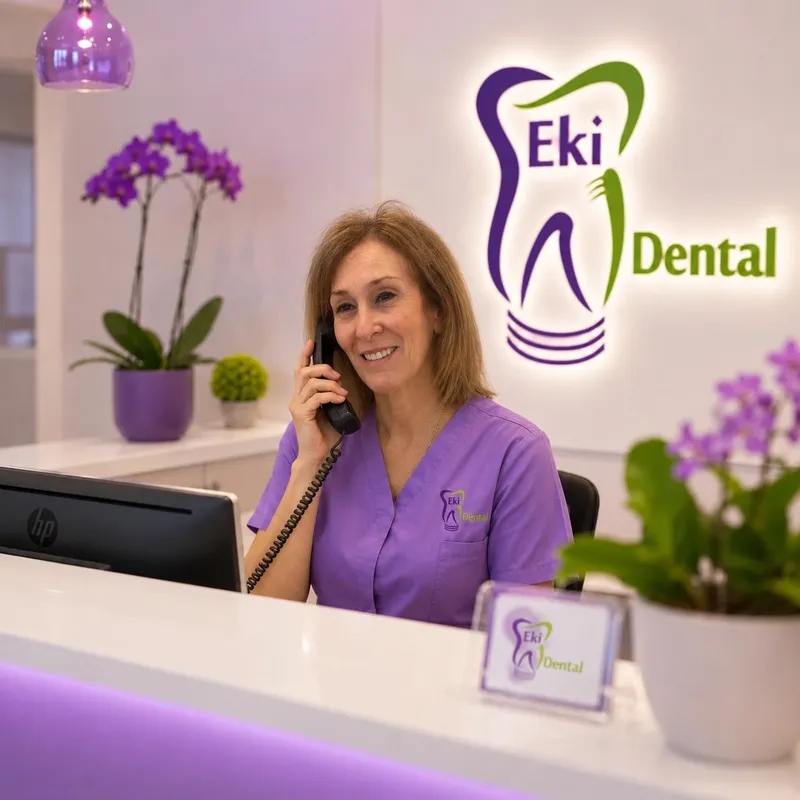 Recepción de Clínica EkiDental
